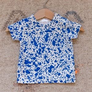 NWOT Tinycottons 0-3 month ‘enamel’ print …